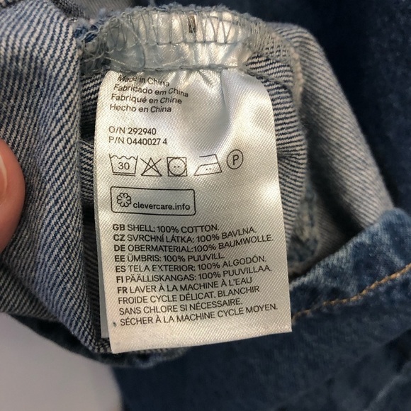 Divided H&M Denim Overall Skirt - Picture 6 of 6